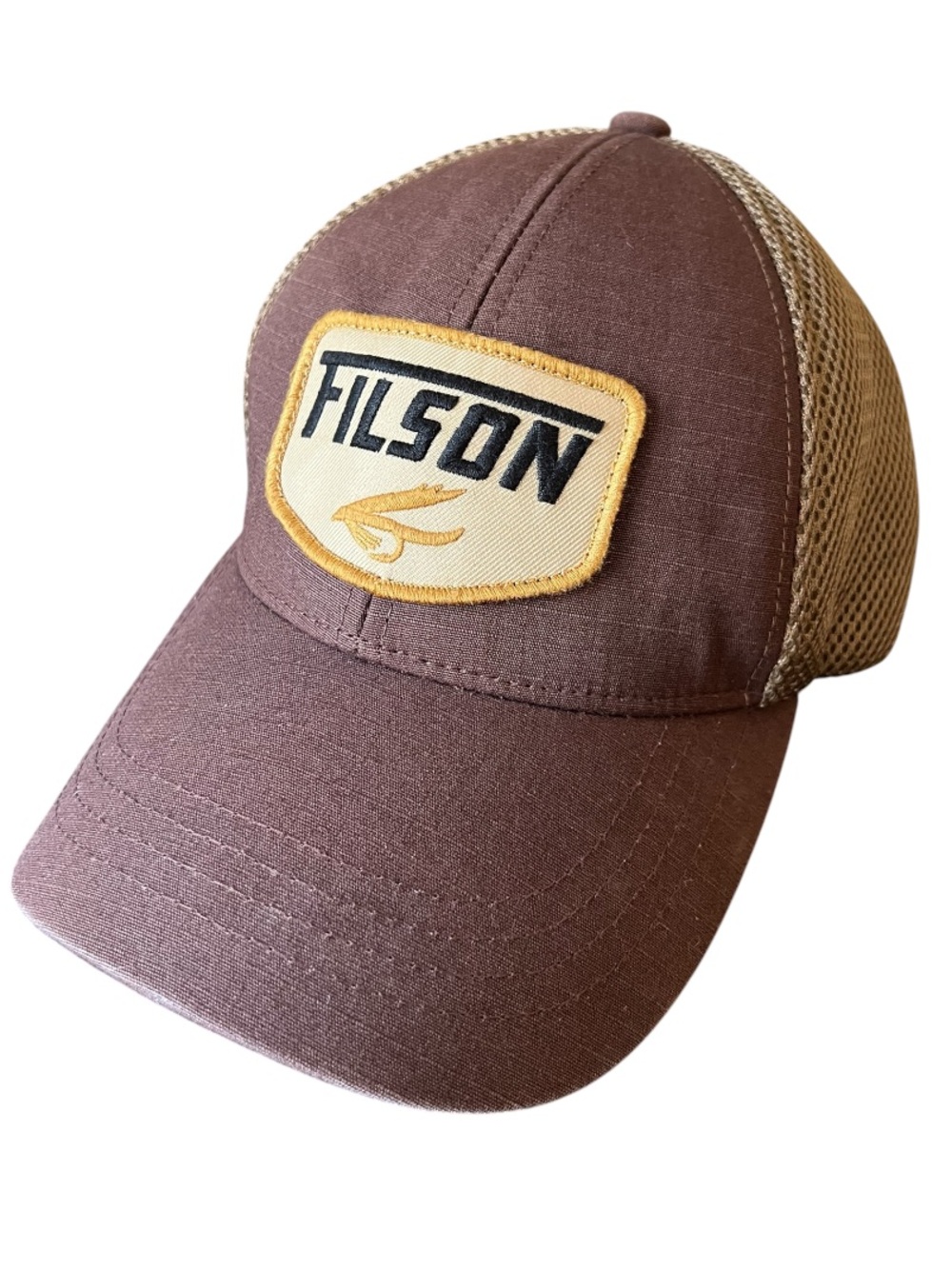 Filson Hat Men’s Adjustable Mesh Logger Cap Fishing Outdoors Hiking Camping